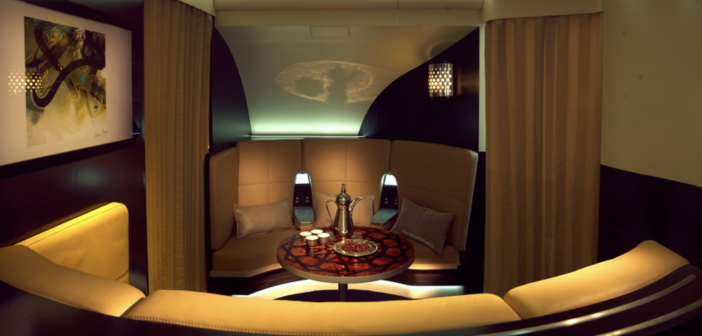 The aircraft interiors of the Etihad Airways A380 may be the best cabins in the world