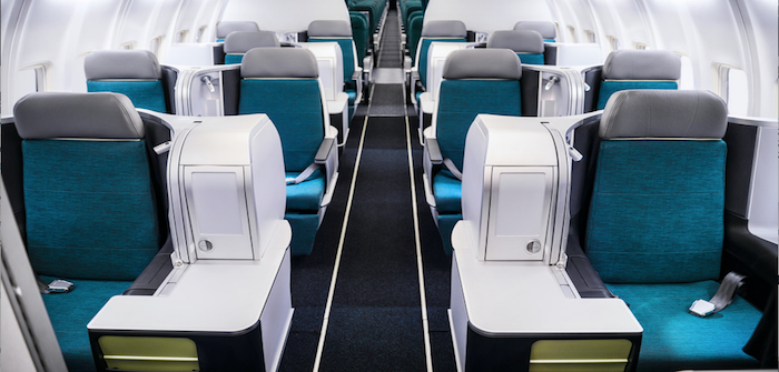 aer lingus business class thompson seats
