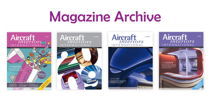 Archive Aircraft Interiors International Aircraft