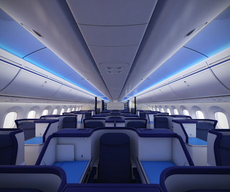 Ana Boeing 787 Dreamliner Aircraft Interiors International