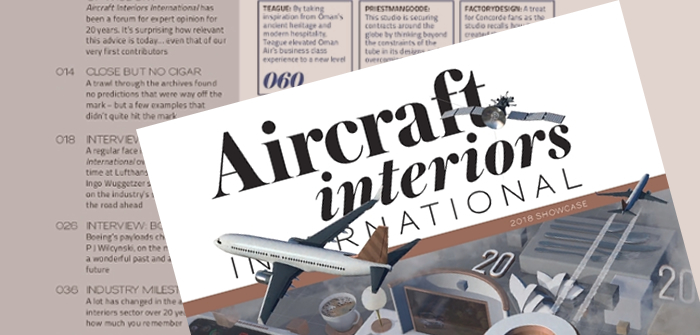 In This Issue Showcase 2018 Aircraft Interiors International
