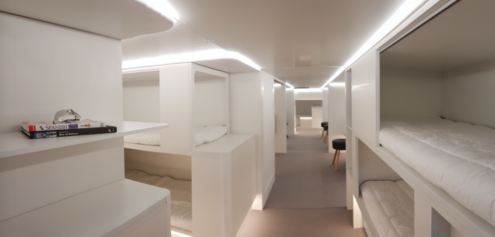 airbus a330 lower sleeping berth