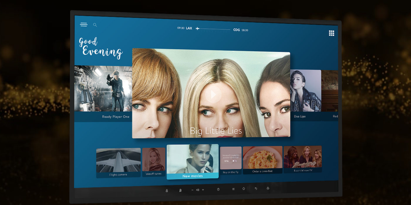 The highly customizable Prestige IFE system from Thales