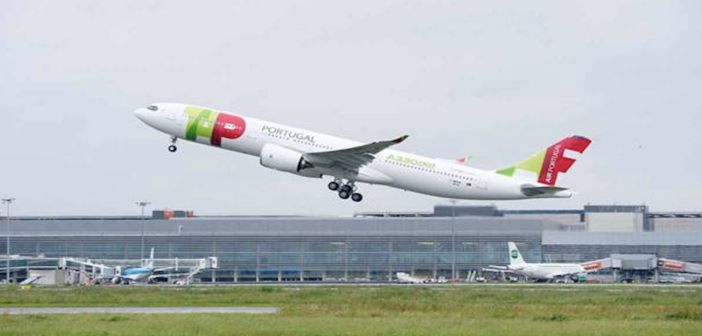 The Airbus A330neo for TAP Air Portugal features the Airspace by Airbus cabin design