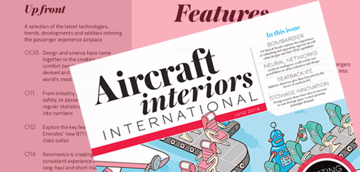 In This Issue June 2018 Aircraft Interiors International