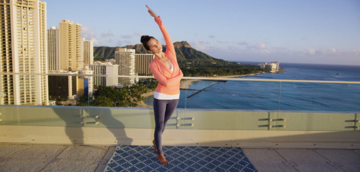 Wainani Arnold, Hawaiian Airlines health and wellness video expert