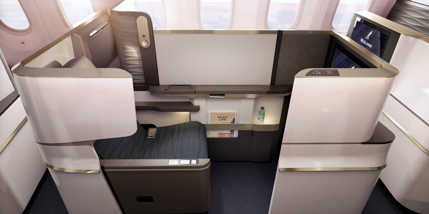 Gulf Air Unveils Its Dreamliner Business Class Aircraft