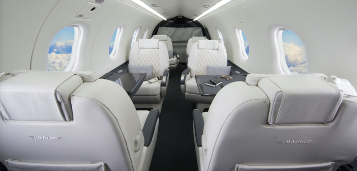 pilatus pc-12 cabin