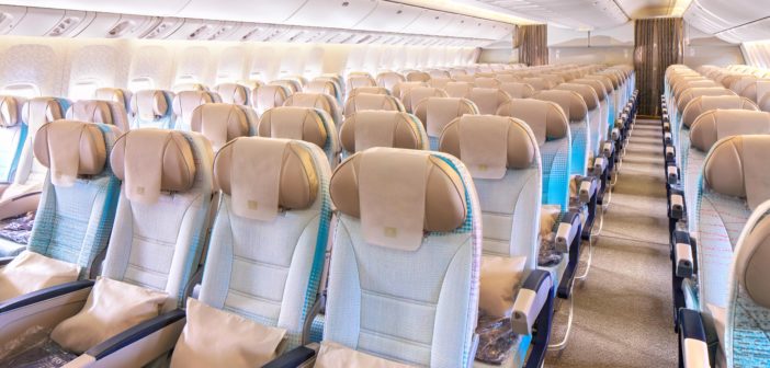 Emirates Engineering reconfigures second Boeing 777-200LR aircraft