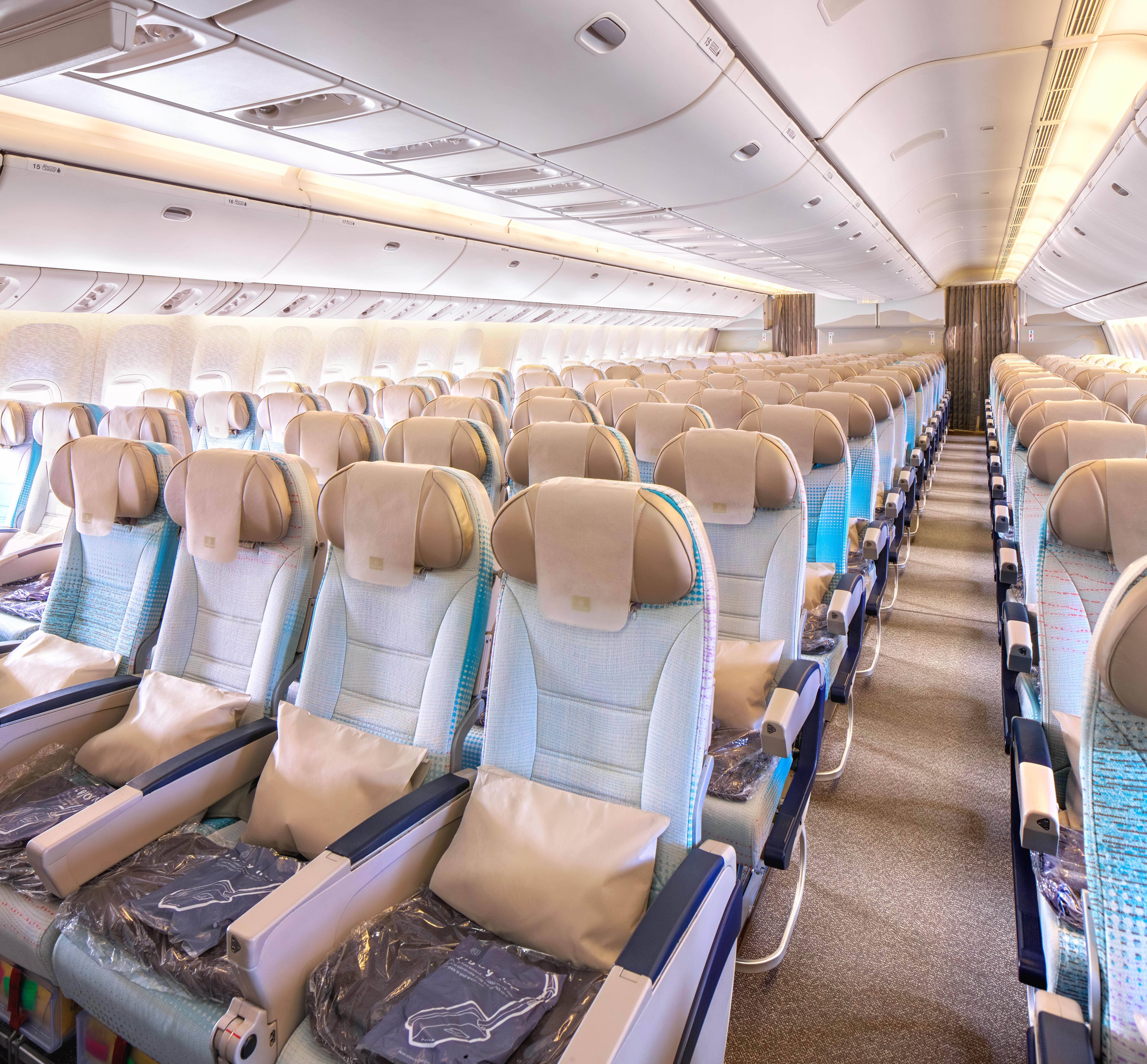 courtesy Penmanship Supplement Emirates Engineering reconfigures a Boeing 777-200LR - Aircraft Interiors  International