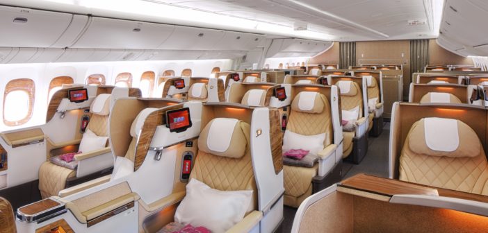 Emirates Engineering reconfigures second Boeing 777-200LR aircraft