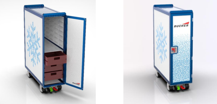 Bucher says the ARCTICart can improve food quality, as temperature differences within the cart are minimal, whether meals are stored in the top front drawer or the bottom back tray