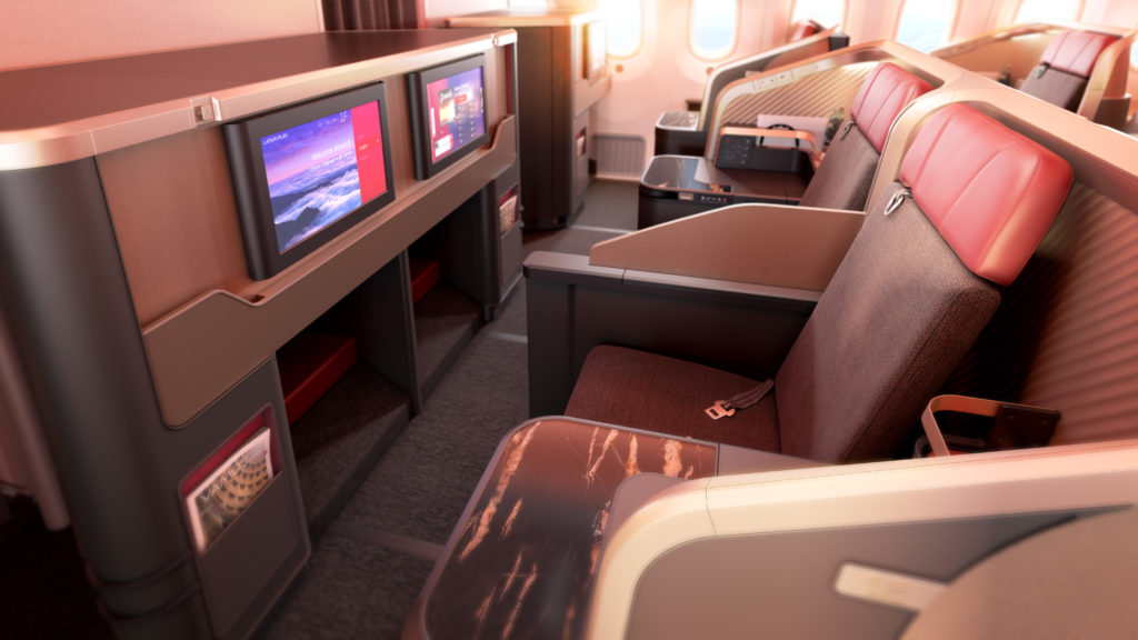 LATAM Thompson Aero Seating Vantage business class
