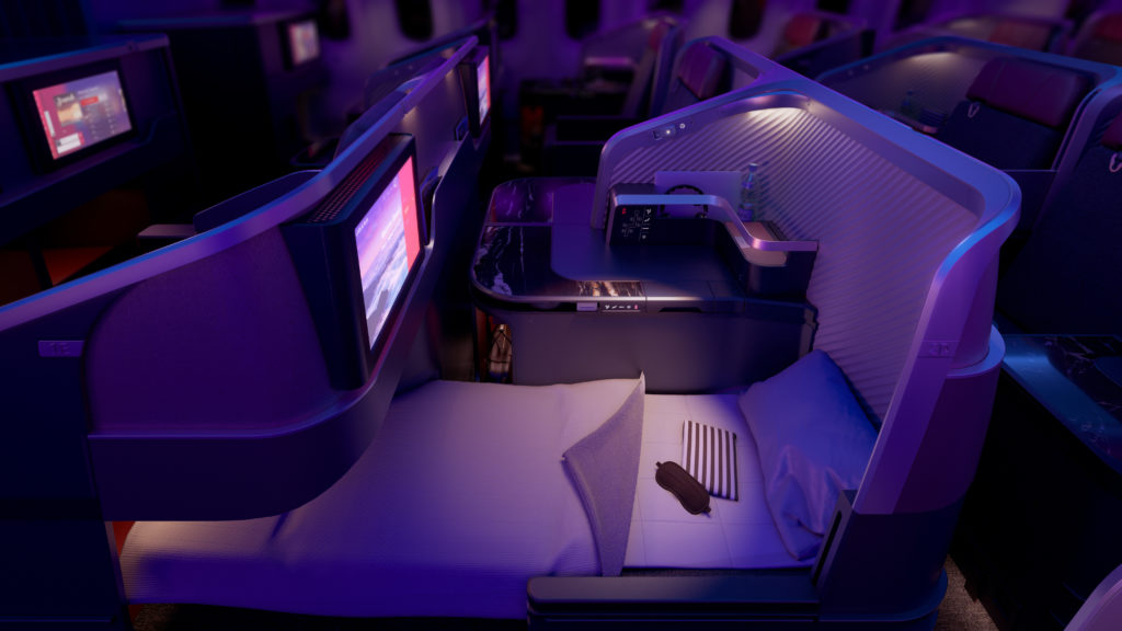 LATAM Thompson Aero Seating Vantage business class