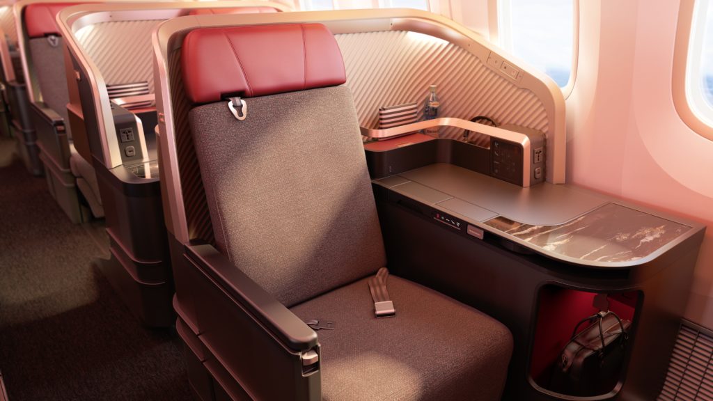 LATAM Business Class cabin