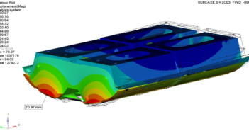 An optimized and certified overhead stowage bin design