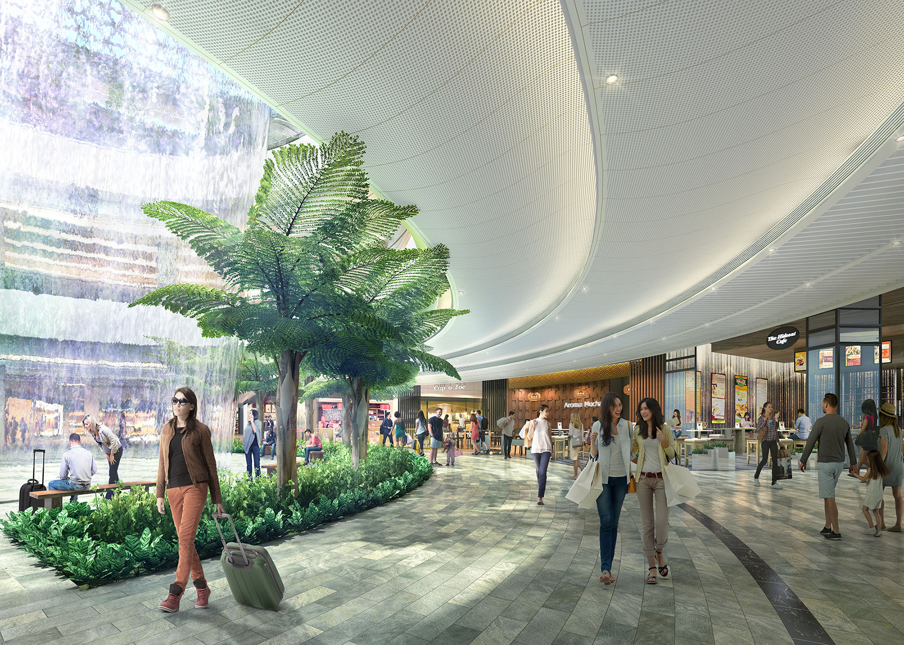Changi's Jewel has amazing dining and retail options