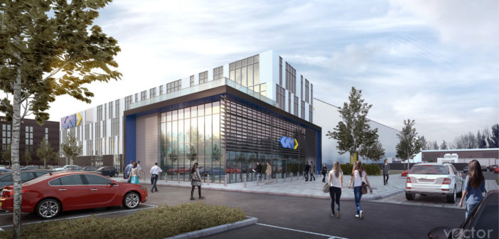 A rendering of GKN Aerospace’s Global Technology Centre in Bristol, UK