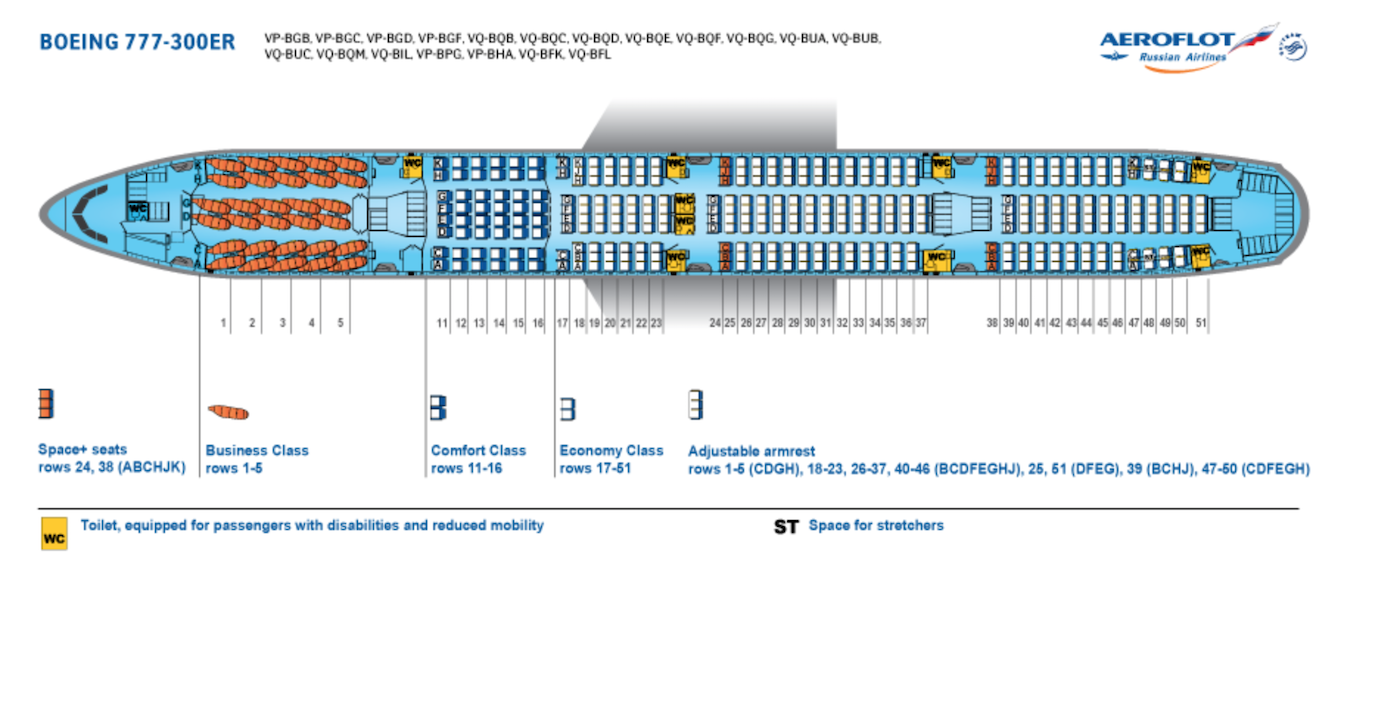 Ham spade Transparent Aeroflot to modify B777-300ER cabin layouts - Aircraft Interiors International Ham spade Transparent Aeroflot to modify B777-300ER cabin layouts - Aircraft Interiors International