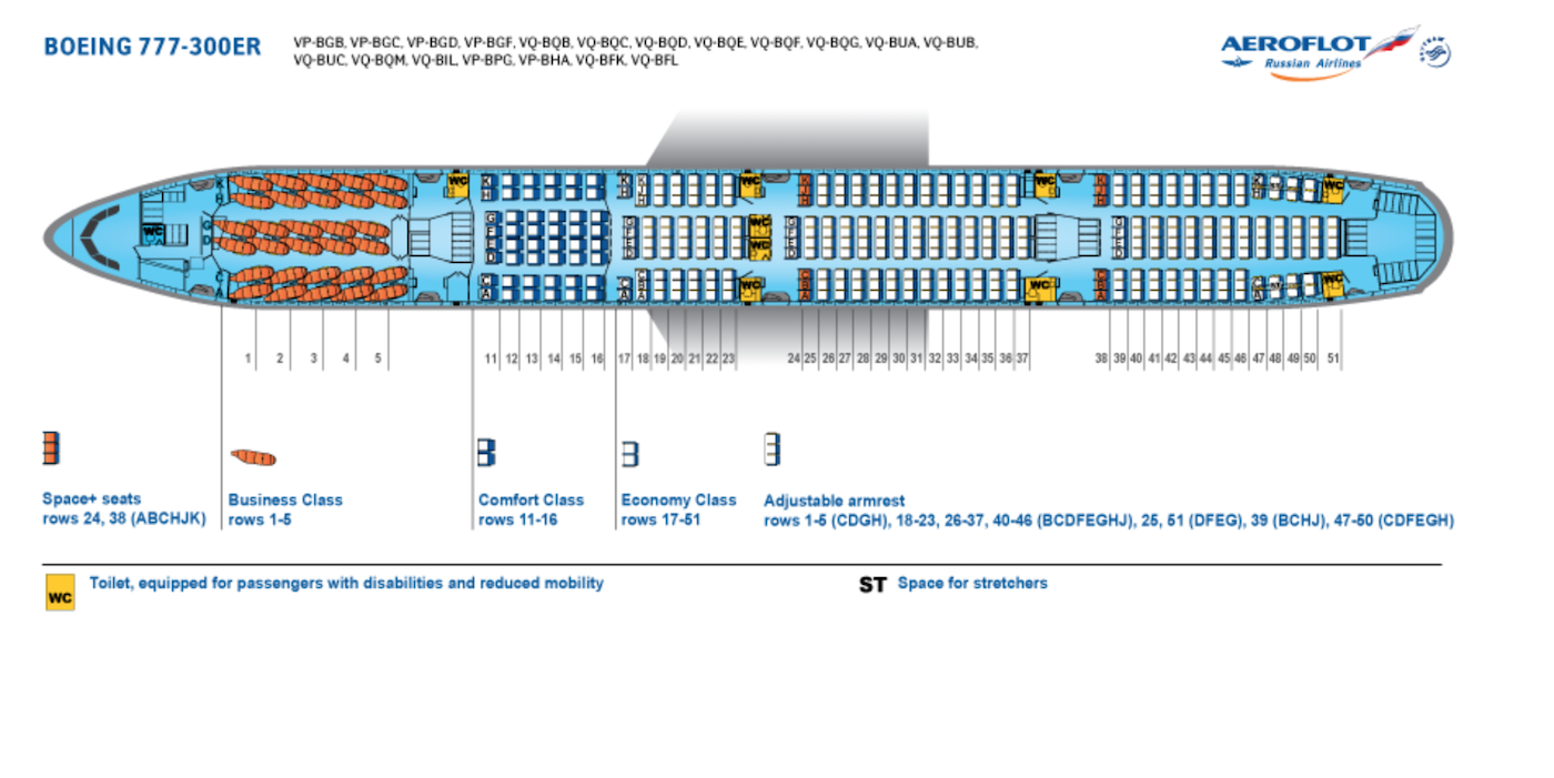 Aeroflot To Modify B777 300er Cabin Layouts Aircraft