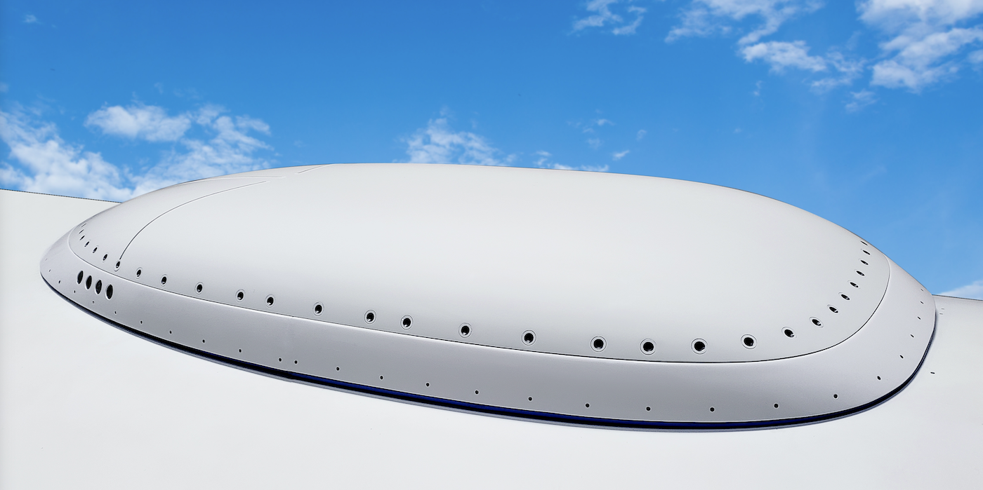 ThinKom reports "nearzero" drag for antenna radome Aircraft