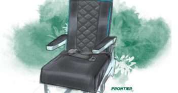 Frontier Airlines has unveiled details of its latest action to reduce the company’s environmental footprint with a new aircraft seat design