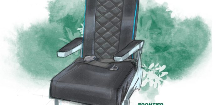 Frontier Airlines has unveiled details of its latest action to reduce the company’s environmental footprint with a new aircraft seat design