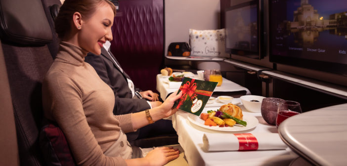 Passengers departing to and from Qatar Airways’ destinations will enjoy the airline’s festivities from 19 December until 26 December