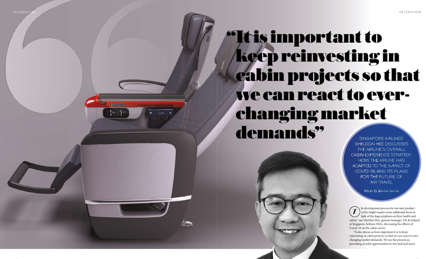 sheldon hee in singapore airlines premium economy class
