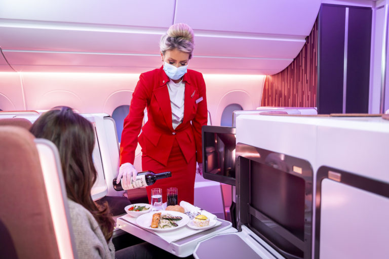 Virgin Atlantic adds luxuries to its spring 2021 inflight menus