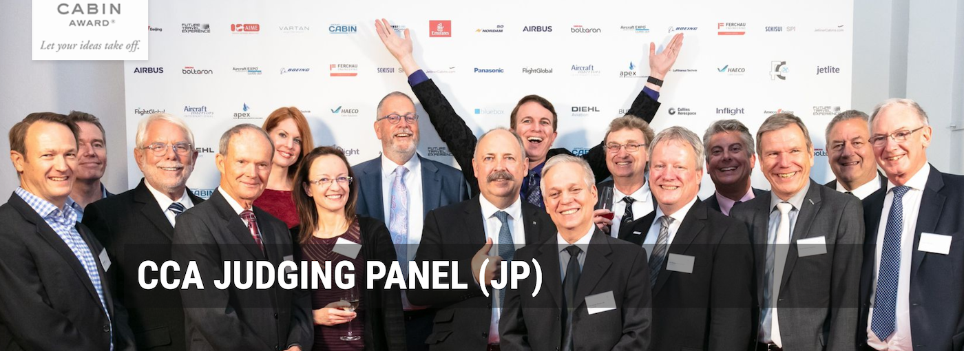the judging panel on stage at the 2019 ceremony
