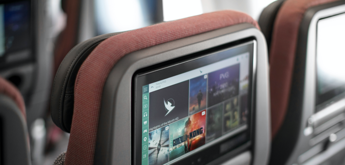 4k ultra hd seatback entertainment screens on cathay pacific's airbus a321neo