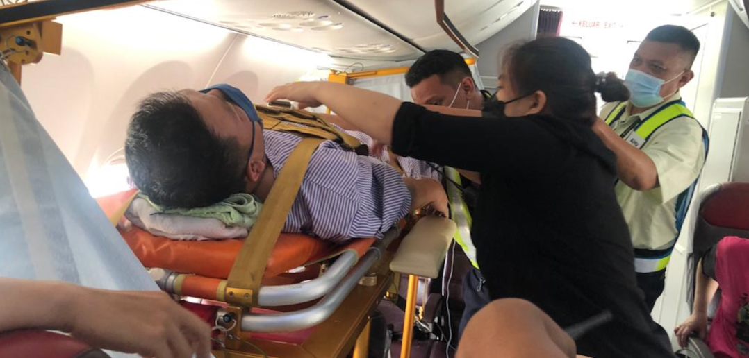 Life saver Malaysia Airlines expedites its onboard stretcher service