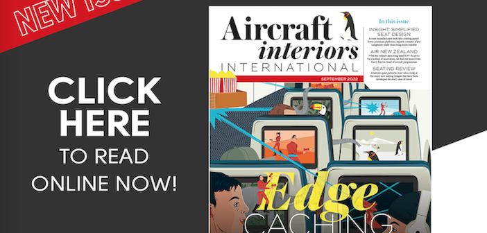 The September 2022 issue of Aircraft Interiors International is out!
