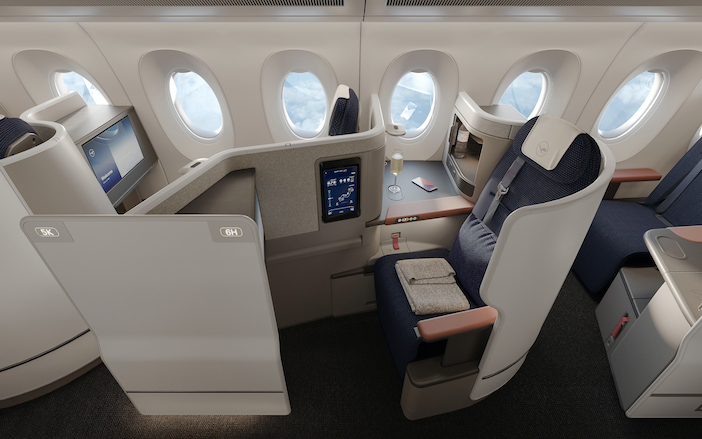 The Lufthansa Allegris Classic Business Class Seat