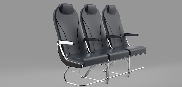 acro series 9 economy class aircraft seat