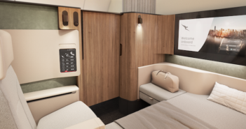 Qantas A350 first class suite