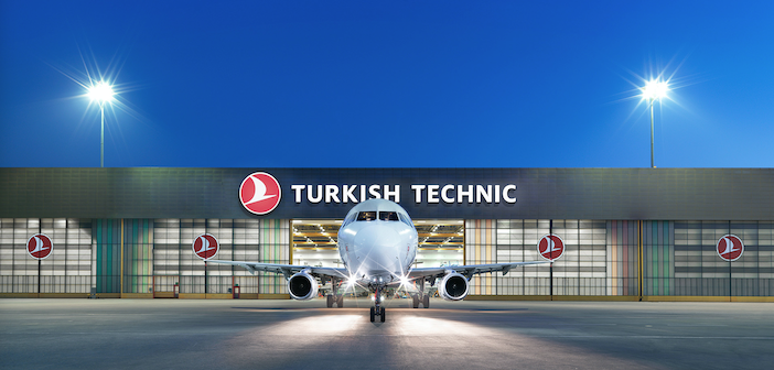 Turkish Technic aircraft hangar for mro
