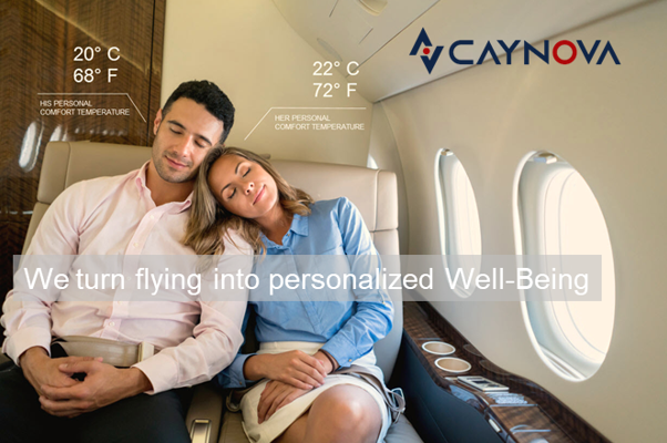 caynova ag aircraft seat heating and cooling system
