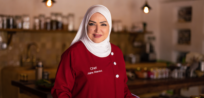 qatar airways Chef Aisha Al Tamimi