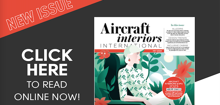 aircraft interiors may 2023 cover