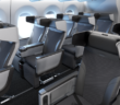 the PL3810 seats arranged in an aircraft cabin