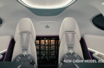 The cabin of the Pioneer Edition Lilium Jet